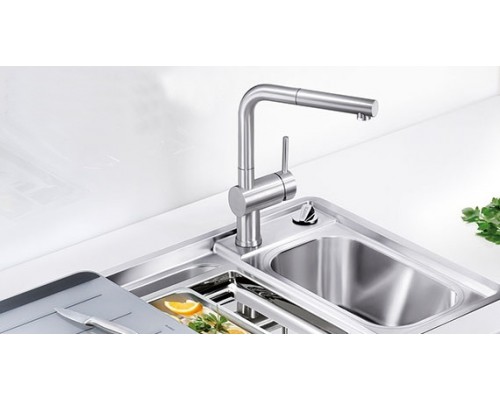 Смеситель Grohe Minta 32168000 для кухонной мойки с выдвижным изливом