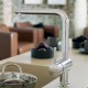 Смеситель Grohe Minta 32168000 для кухонной мойки с выдвижным изливом