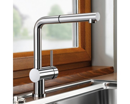 Смеситель Grohe Minta 32168000 для кухонной мойки с выдвижным изливом