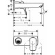 Смеситель Hansgrohe Logis для раковины, хром, 71220000