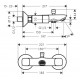 Смеситель Hansgrohe Logis 71243000 для ванны/душа