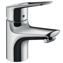 Смеситель для раковины Hansgrohe Novus Loop 71080000, с донным клапаном sntx