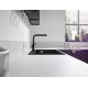 Кухонный смеситель Hansgrohe Talis M54, 72808670, с вытяжным изливом, черный матовый