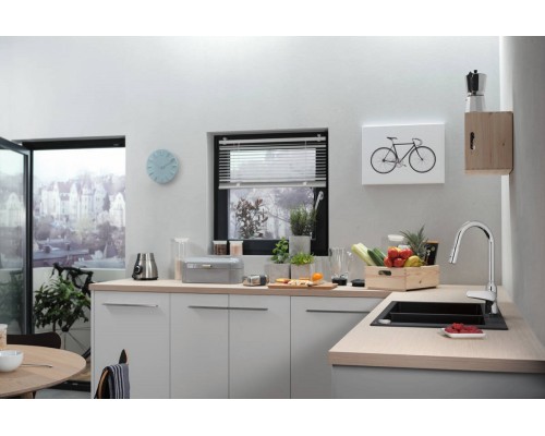 Смеситель Hansgrohe Focus M42 для кухонной мойки с выдвижным изливом, хром глянцевый, 71800000