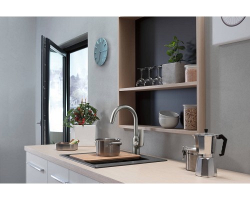 Смеситель Hansgrohe Focus M42 для кухонной мойки, хром глянцевый, 71802000