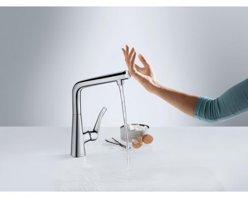 Смеситель Hansgrohe Metris Select 148838 для кухни, под сталь