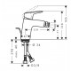 Смеситель для биде Hansgrohe Logis 71204000