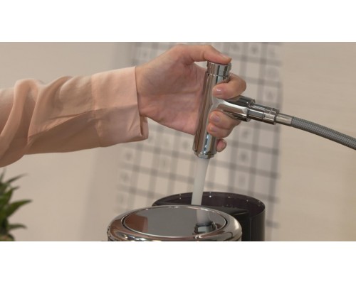Смеситель Hansgrohe Talis S 300 72821800 для кухни с выдвижным изливом, под сталь