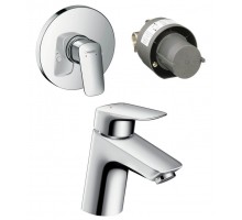 Комплект смесителей Hansgrohe Logis 71071000+71666000,