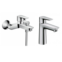 Комплект смесителей Hansgrohe Talis E 71740000+71710000,