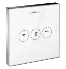 Переключатель потоков Hansgrohe ShowerSelect, белый/хром, 15736400