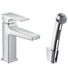 Смеситель Hansgrohe Metropol 32522000 для раковины с гигиеническим душем