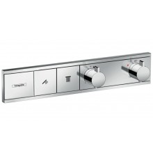 Смеситель Hansgrohe RainSelect для душа, термостатический, хром, 15380000