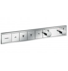 Смеситель Hansgrohe RainSelect для душа, термостатический, хром, 15382000