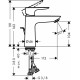 Смеситель Hansgrohe Talis E 71710700 для раковины, белый матовый