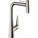 Смеситель Hansgrohe Talis S 300 72821800 для кухни с выдвижным изливом, под сталь