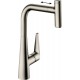 Смеситель Hansgrohe Talis S 300 72821800 для кухни с выдвижным изливом, под сталь