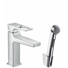 Смеситель для биде Hansgrohe Metropol 74522000 c гигиеническим душем