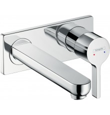 Смеситель для раковины Hansgrohe Metris S, хром глянцевый, 31163000