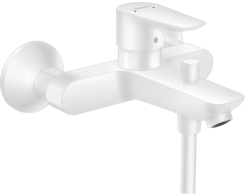 Смеситель для ванны Hansgrohe Talis E 71740700, белый матовый