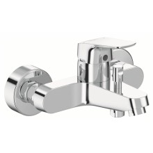 Смеситель Ideal Standard Ceraflex настенный для ванны и душа, хром, B1721AA