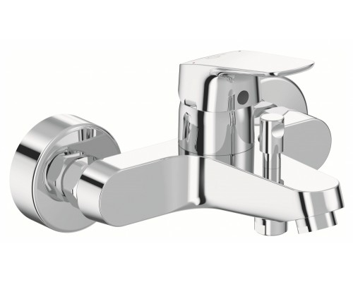Смеситель Ideal Standard Ceraflex настенный для ванны и душа, хром, B1721AA