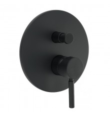Смеситель Migliore Fortis Black для ванны и душа, черный матовый, 30464
