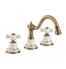 Смеситель Migliore Provance 19461 для биде на 3 отверстия, бронза