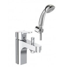 Смеситель для ванны и душа Vidima Next BA402AA, на борт ванны, хром
