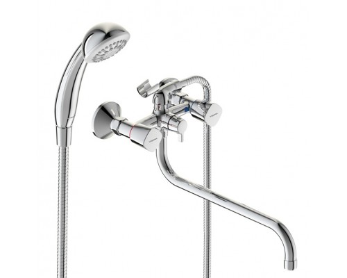 Смеситель для ванны и душа Vidima Quadro BA346AA, хром