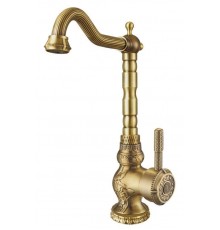 Смеситель Zorg Antic A 305K-BR для кухонной мойки, античная бронза