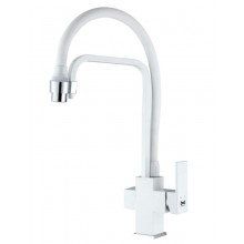 Смеситель Zorg Clean Water ZR 341-8 YF WHITE для кухни под фильтр, белый