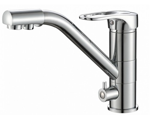 Смеситель Zorg Steel Hammer SH 321 CR для кухни под фильтр, хром