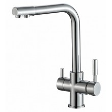 Смеситель Zorg Steel Hammer SH 552 CR для кухни под фильтр, хром