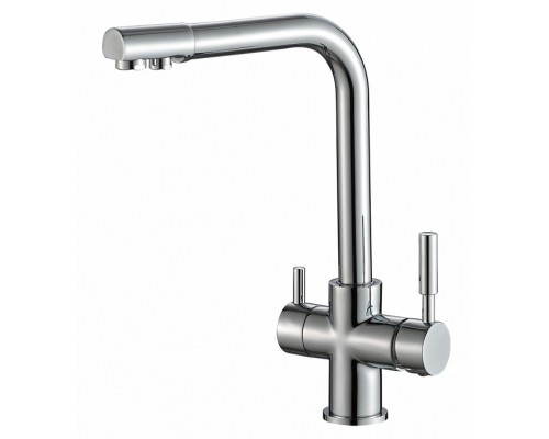 Смеситель Zorg Steel Hammer SH 552 CR для кухни под фильтр, хром