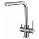 Смеситель Zorg Steel Hammer SH 552 CR для кухни под фильтр, хром