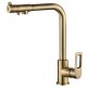 Смеситель Zorg Steel Hammer SH 572 BRONZE для кухни под фильтр, бронза
