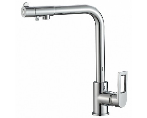 Смеситель Zorg Steel Hammer SH 572 CR для кухни под фильтр, хром