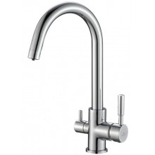 Смеситель Zorg Steel Hammer SH 713 CR для кухни под фильтр, хром