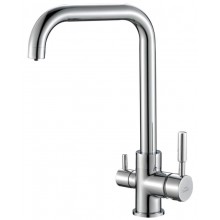 Смеситель Zorg Steel Hammer SH 715 CR для кухни под фильтр, хром