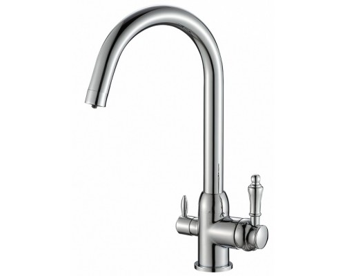 Смеситель Zorg Steel Hammer SH 723 CR для кухни под фильтр, хром