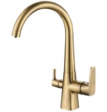 Смеситель Zorg Steel Hammer SH 819 BRONZE для кухни под фильтр, бронза