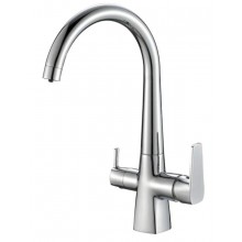 Смеситель Zorg Steel Hammer SH 819 CR для кухни под фильтр, хром