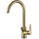 Смеситель Zorg Steel Hammer SH 901 BRONZE для кухни под фильтр, бронза