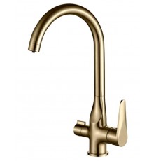 Смеситель Zorg Steel Hammer SH 910 BRONZE для кухни под фильтр, бронза