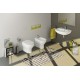 Приставной унитаз Ideal Standard Tesi AquaBlade® T007701, безободковый