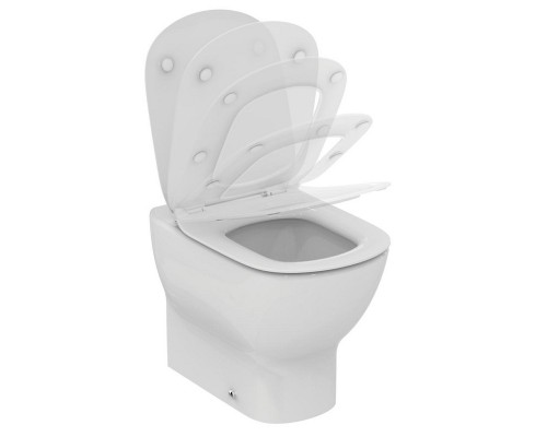 Приставной унитаз Ideal Standard Tesi AquaBlade® T007701, безободковый