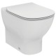 Приставной унитаз Ideal Standard Tesi AquaBlade® T007701, безободковый