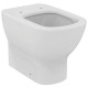 Приставной унитаз Ideal Standard Tesi AquaBlade® T007701, безободковый