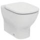 Приставной унитаз Ideal Standard Tesi AquaBlade® T007701, безободковый